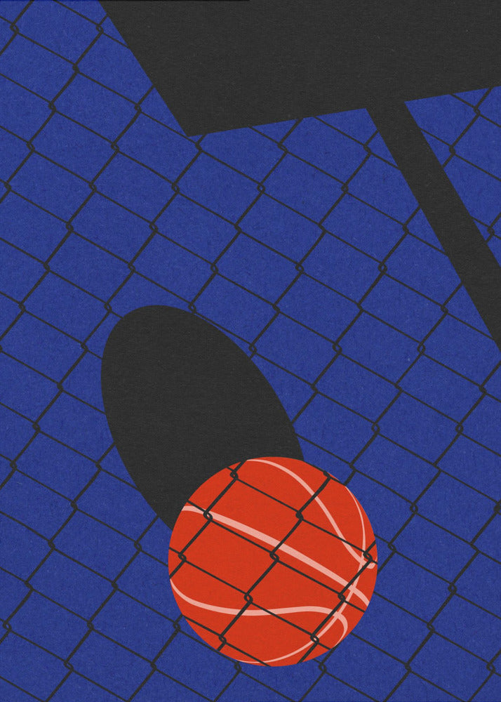 Backjard Basketballplatz | Poster