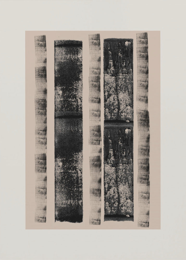 Monochrome Linien | Poster