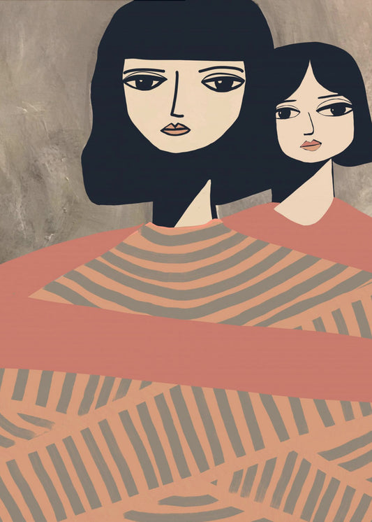 Liebe Freundschaft | Leinwand