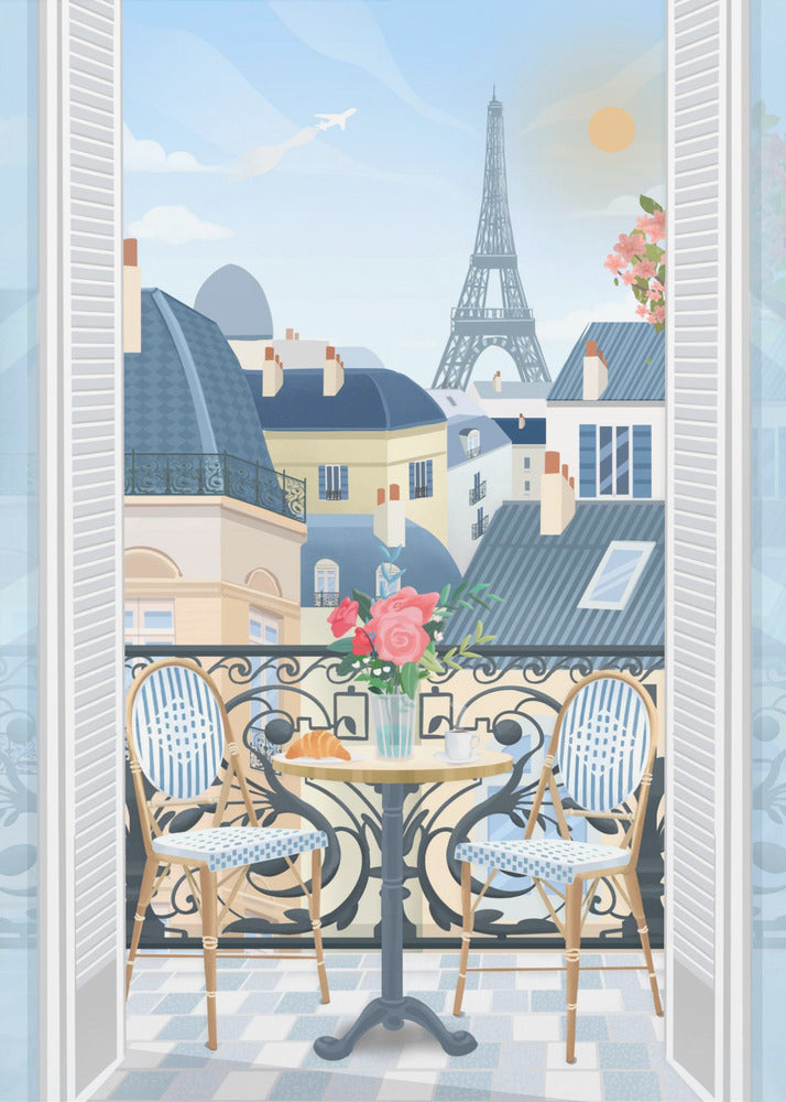 Pariser Terrasse | Poster