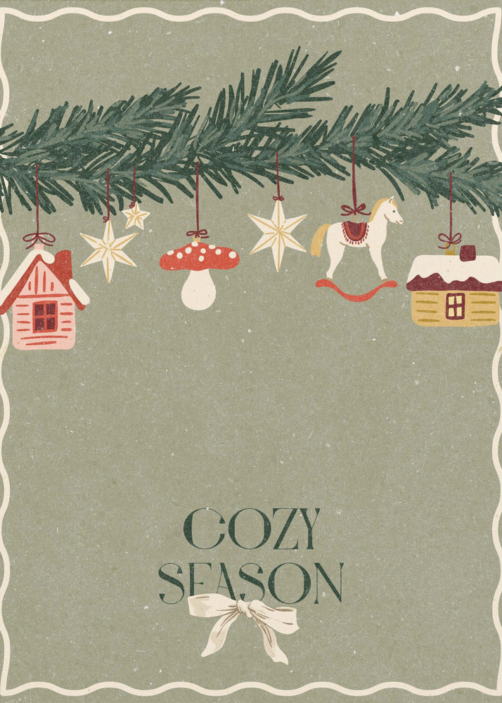 Spielzeug am Weihnachtsbaum | Poster