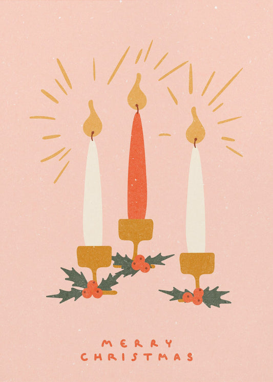 Weihnachtskerzen | Poster