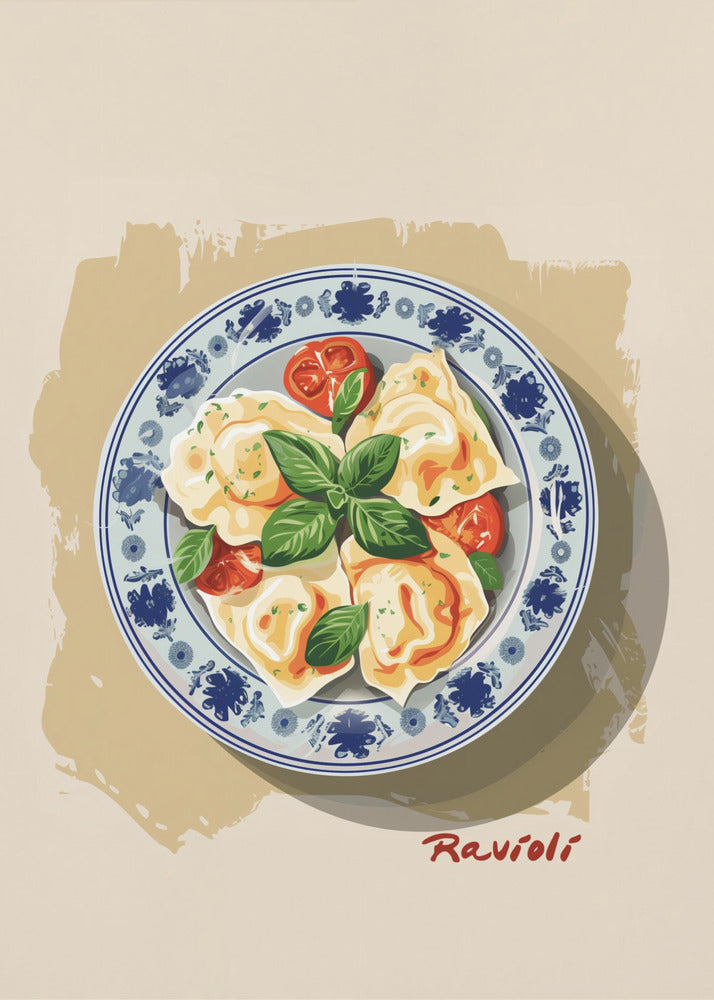 Ravioli Delight | Leinwand