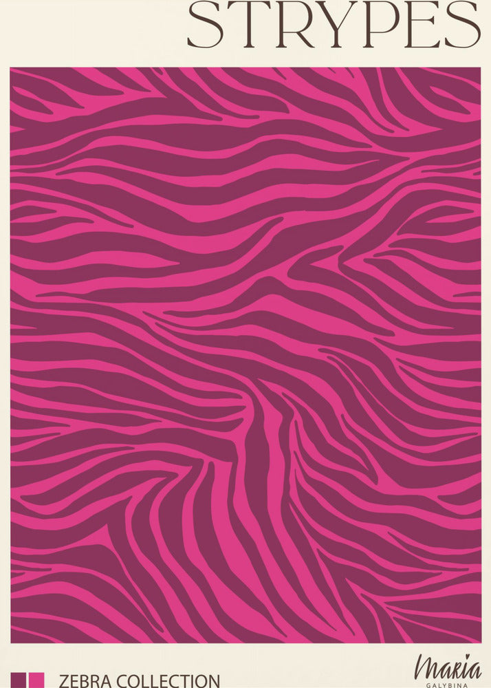STREIFEN. Zebra-Kollektion | Poster