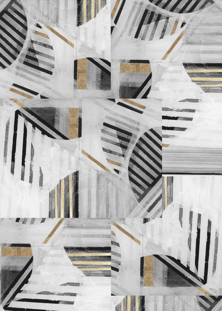 Abstrakte Rückseite Weißgold1 | Poster