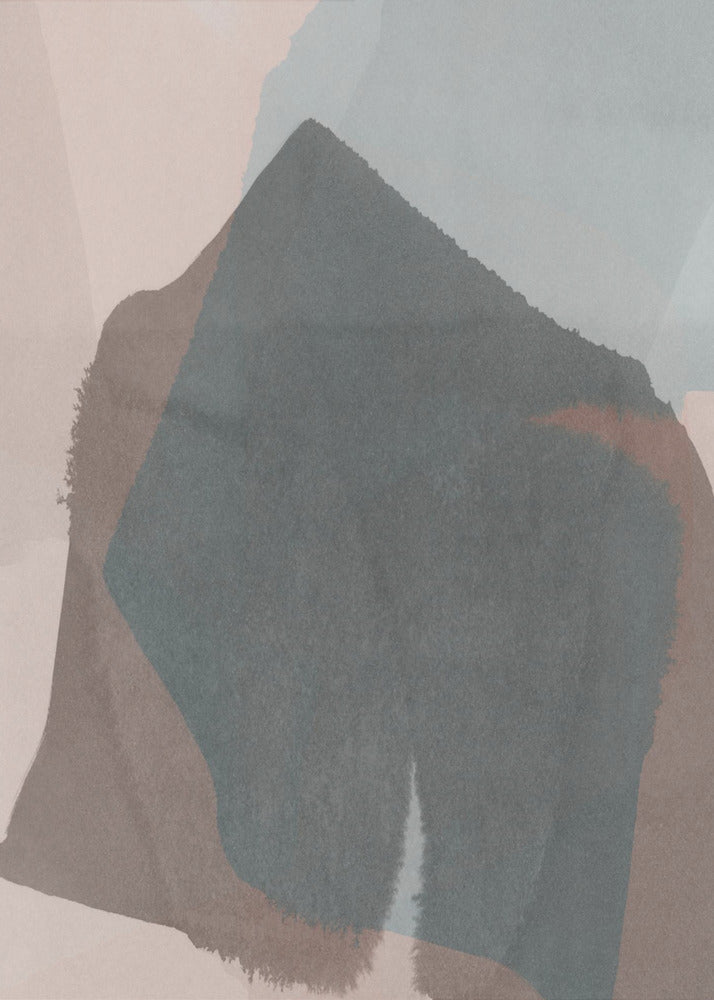 Abstract Dipped Landscape 3 | Poster