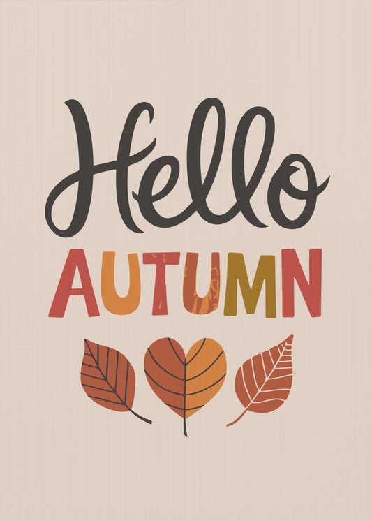 Hallo Herbst | Poster