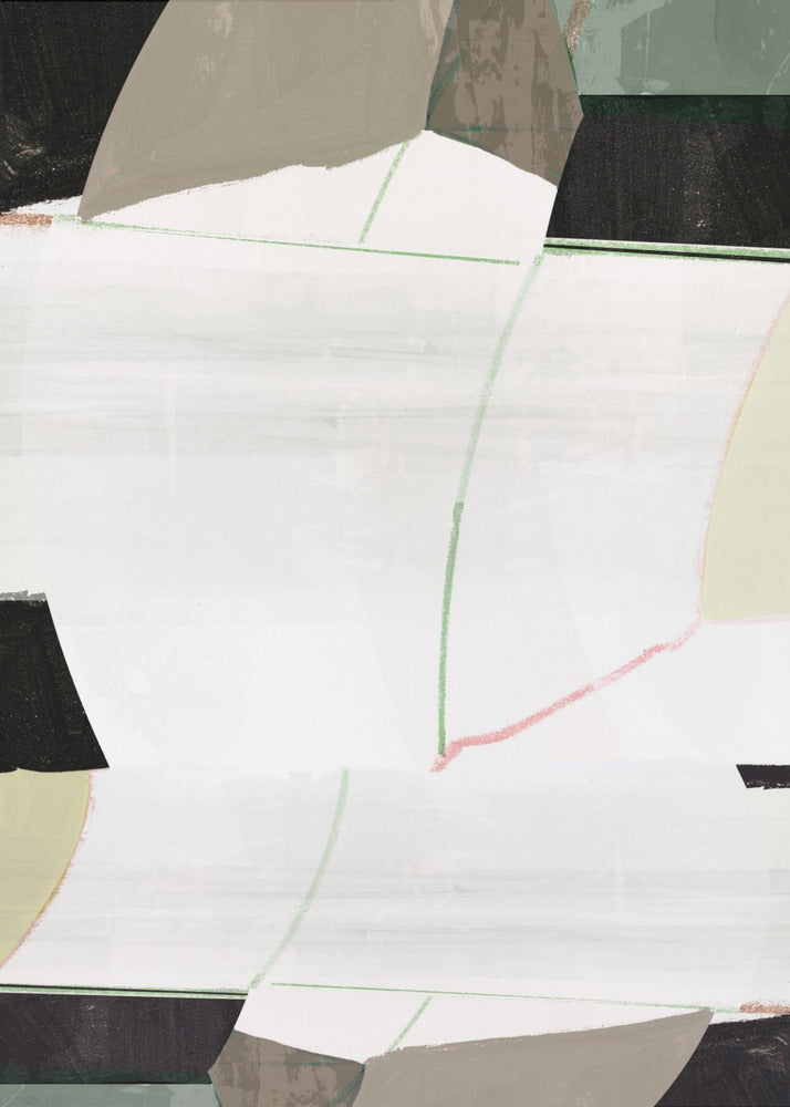 Abstrakter Raum 1 | Leinwand