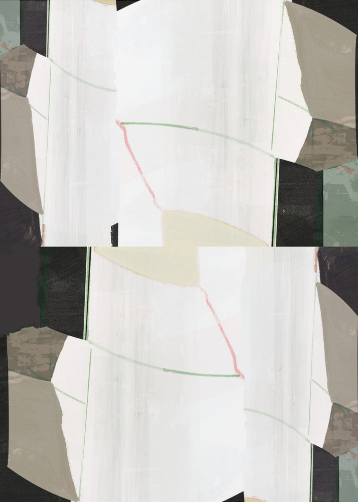 Abstrakter Raum 2 | Leinwand