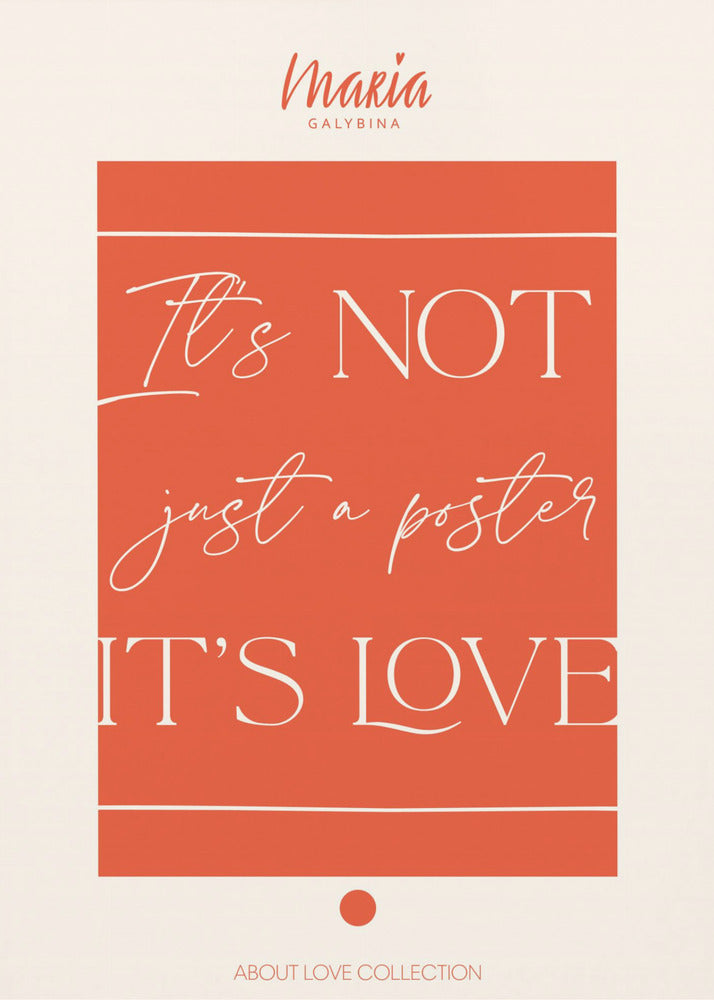 Über die Liebe. Poster | Poster