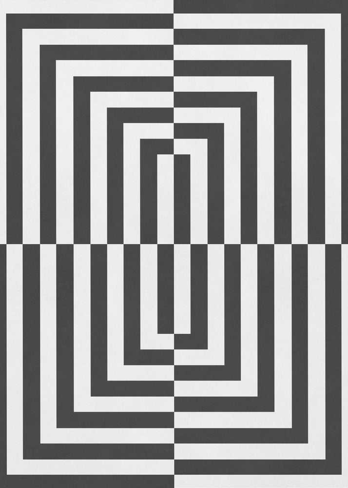 Black and white lines | Poster