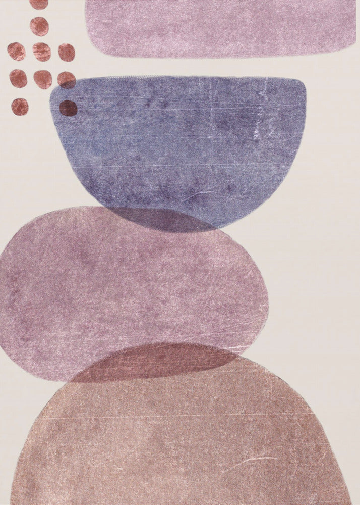 Geschichtete Harmonie | Leinwand