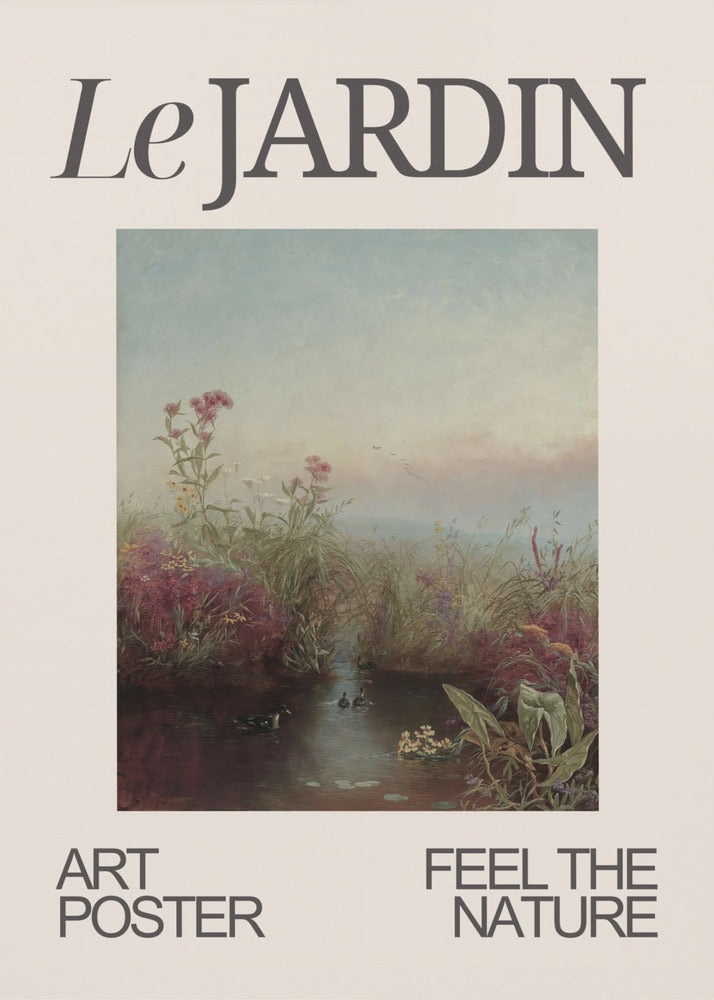 Le Jardin / Garten | Leinwand