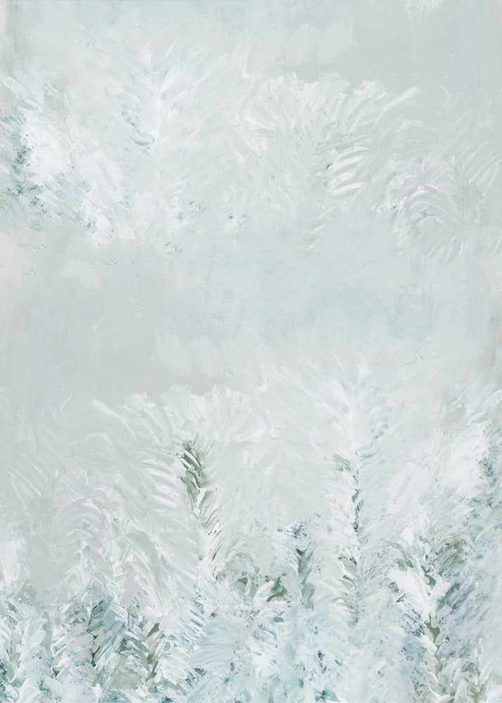 Winterweißer Wald Szene 2 | Poster