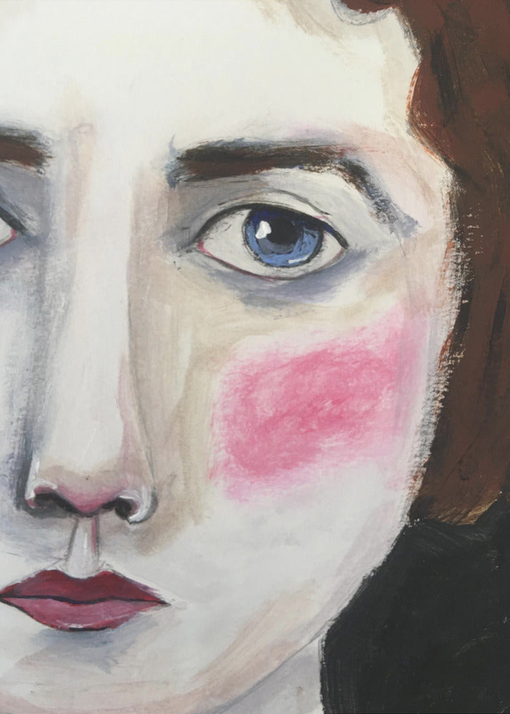 blaue Augen | Leinwand