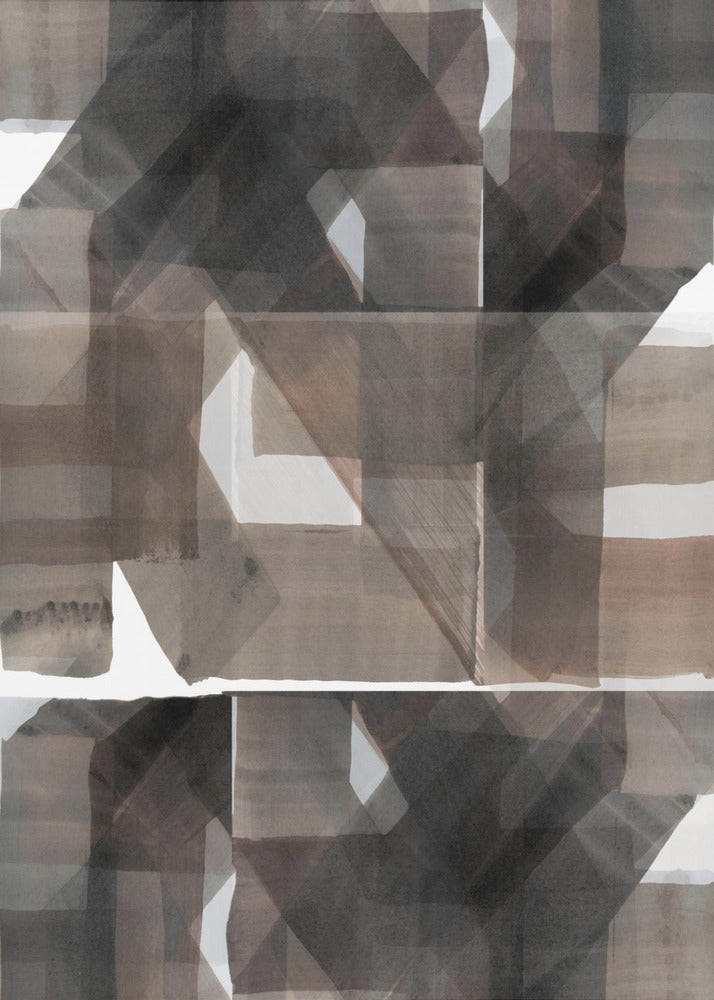 Abstract Dark Hammered 1 | Poster