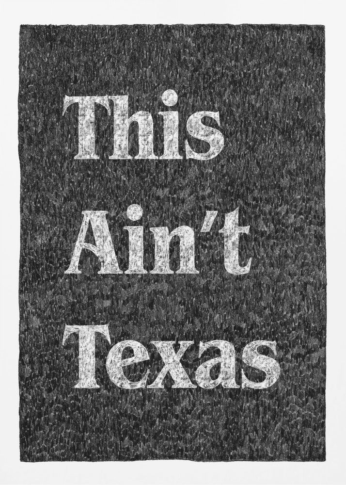Das ist nicht Texas | Leinwand
