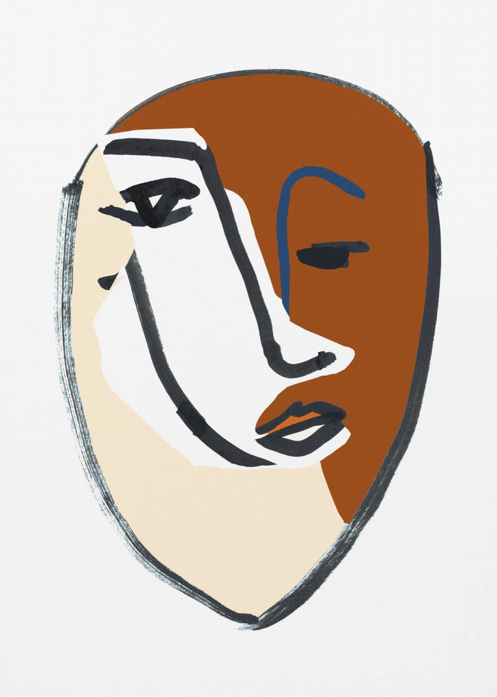 Visage Nr. 5 | Leinwand