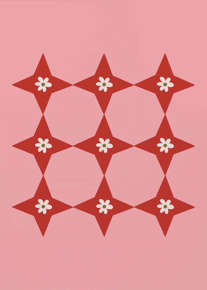 Blumenfliese | Poster