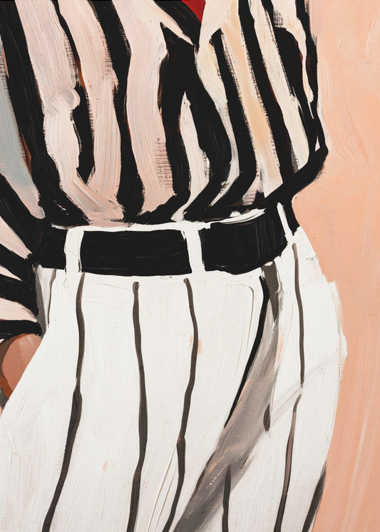 Streifeneleganz | Poster