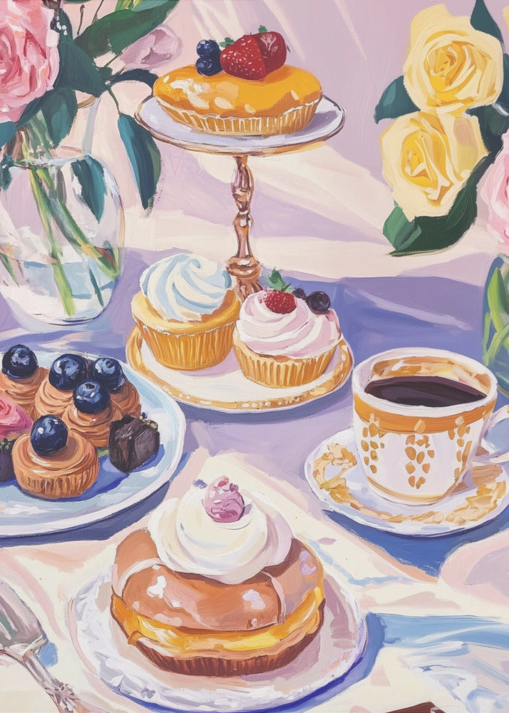 Desserttisch | Leinwand