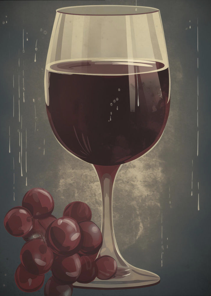 Rotwein Nr. 1 | Poster