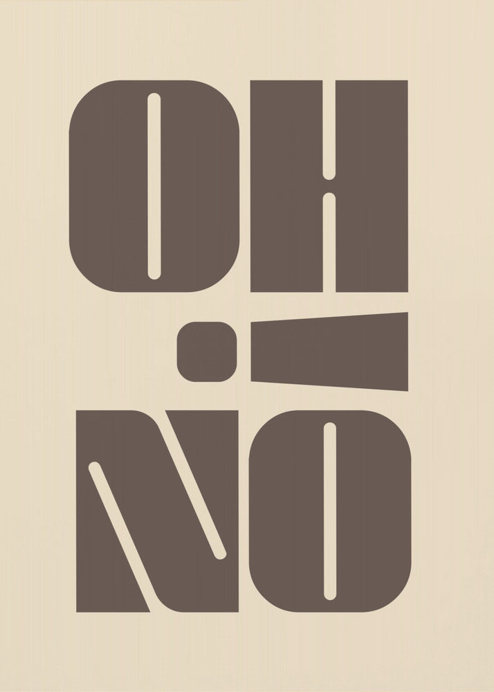 Oh nein! | Leinwand