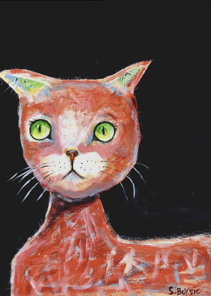 Die rote Katze | Poster