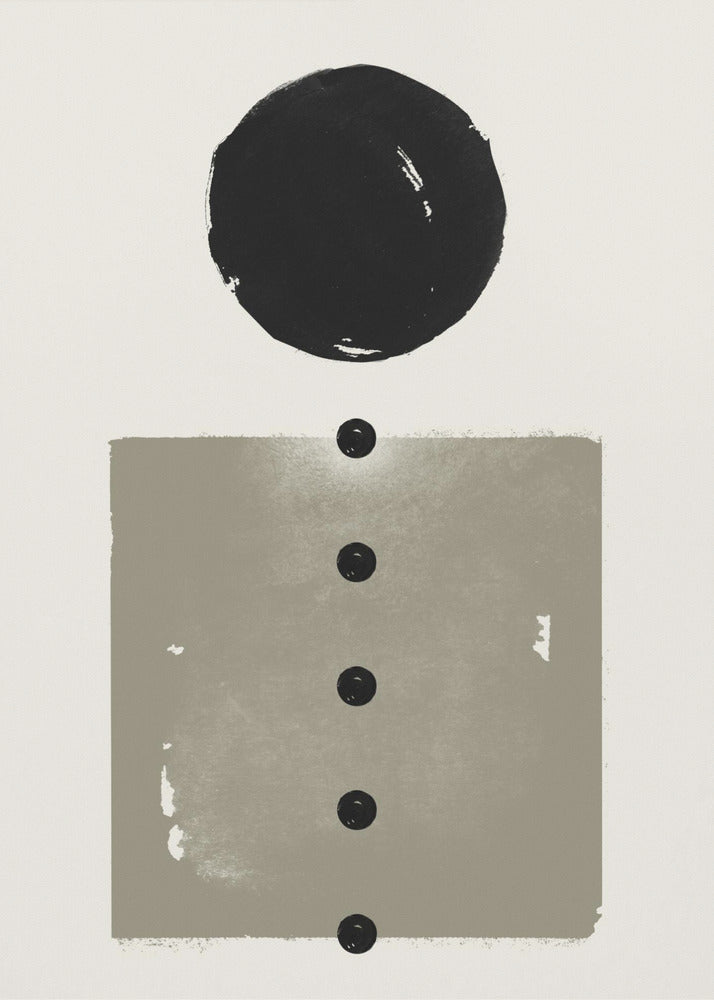Mutterfigur Abstraktion | Poster