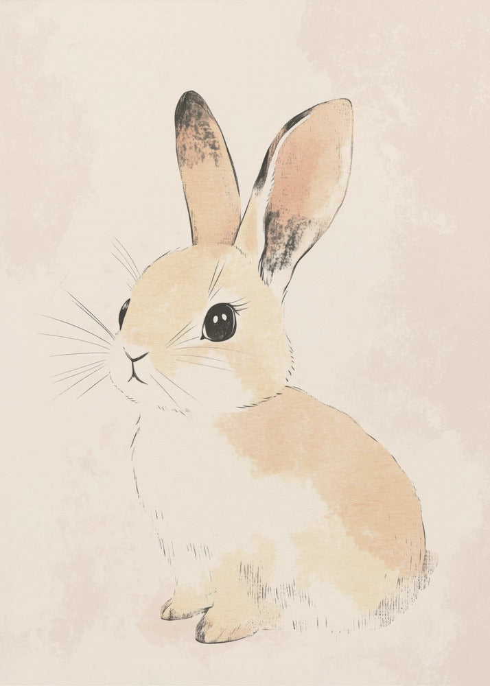 Bunny Serenity | Canvas