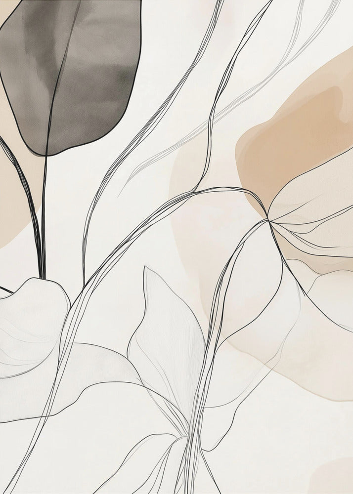 2 Ätherische Flora Set A1 | Poster