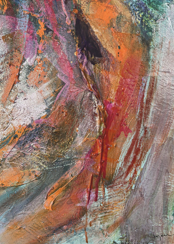 Purpurrote Geode | Poster