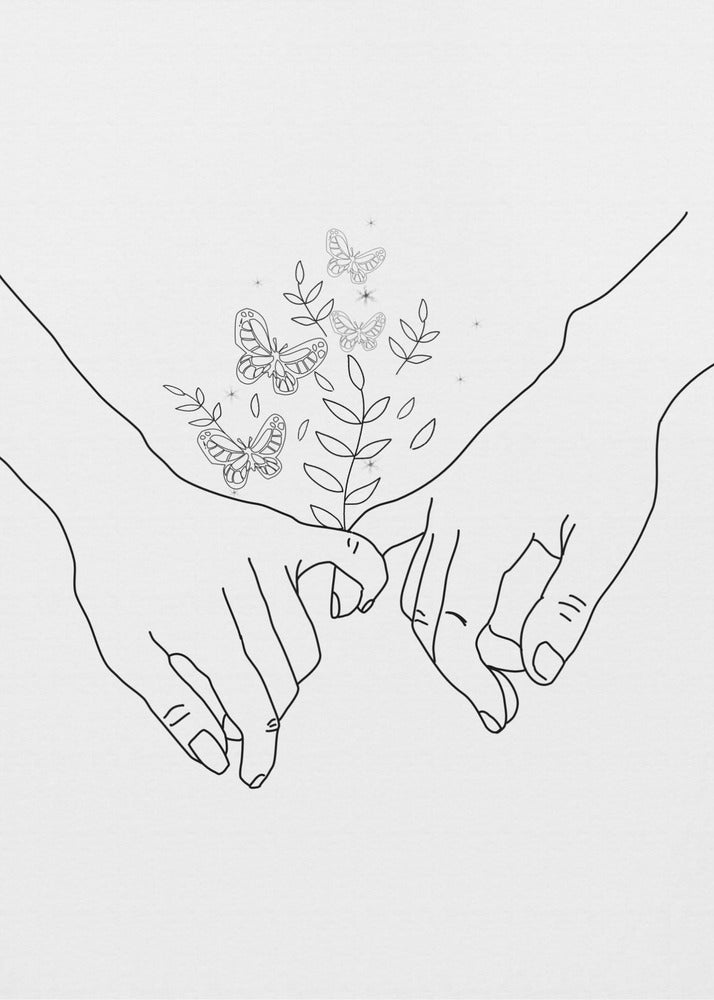 Pinky Swear | Leinwand