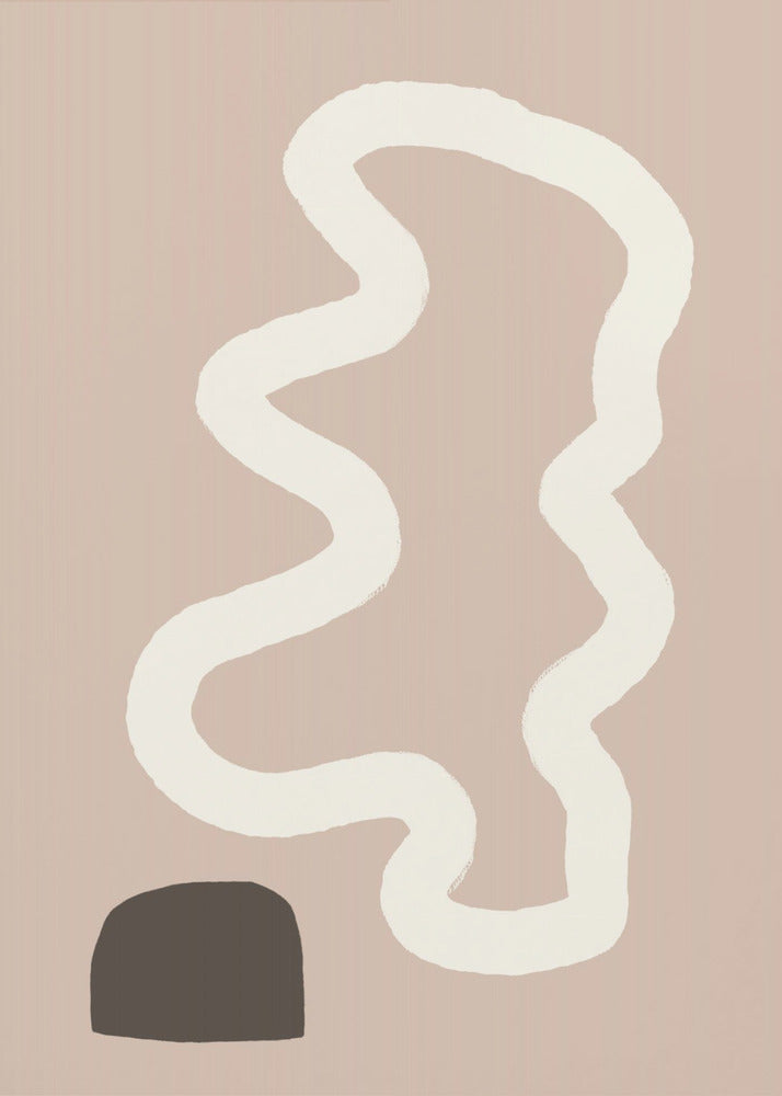 Abstrakter Weg | Poster