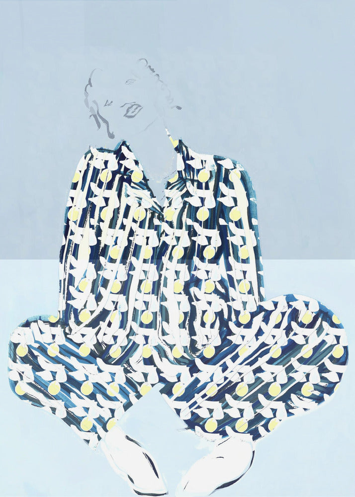 Pyjama-Frau 1 | Poster
