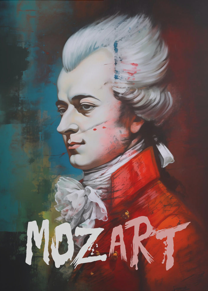 Mozart | Leinwand