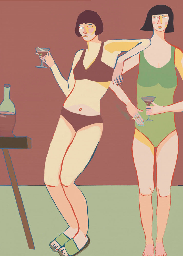 Loungin’ Ladies | Poster