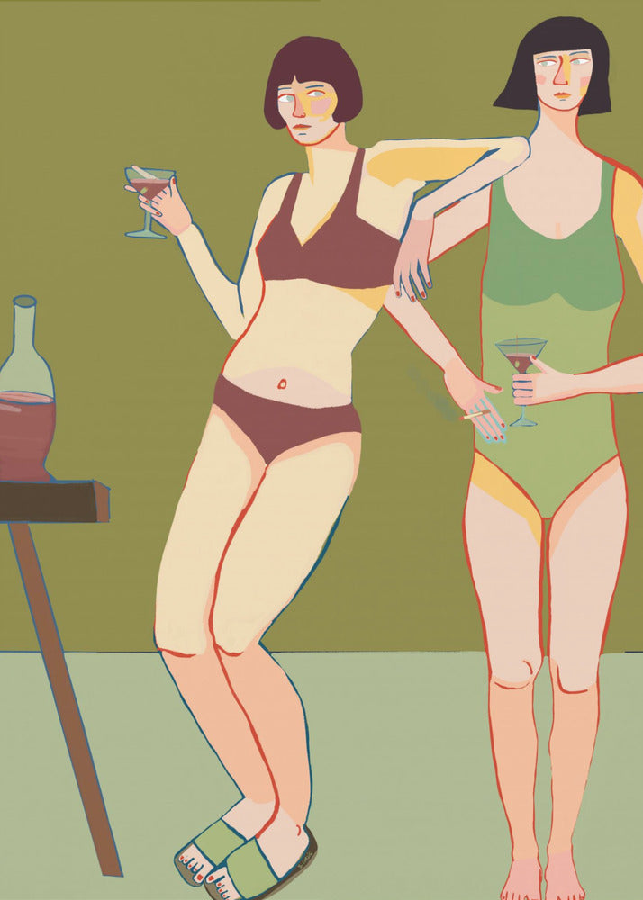 Loungin’ Ladies | Poster