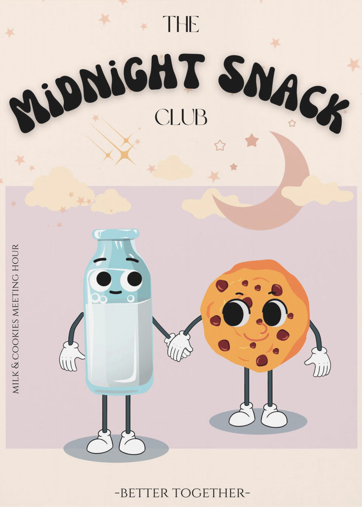 Milk & Cookie Duo | Canvas