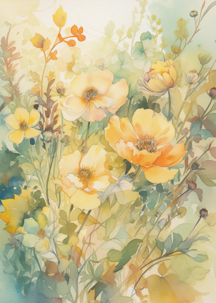 Sommerblumen Nr. 2 | Leinwand