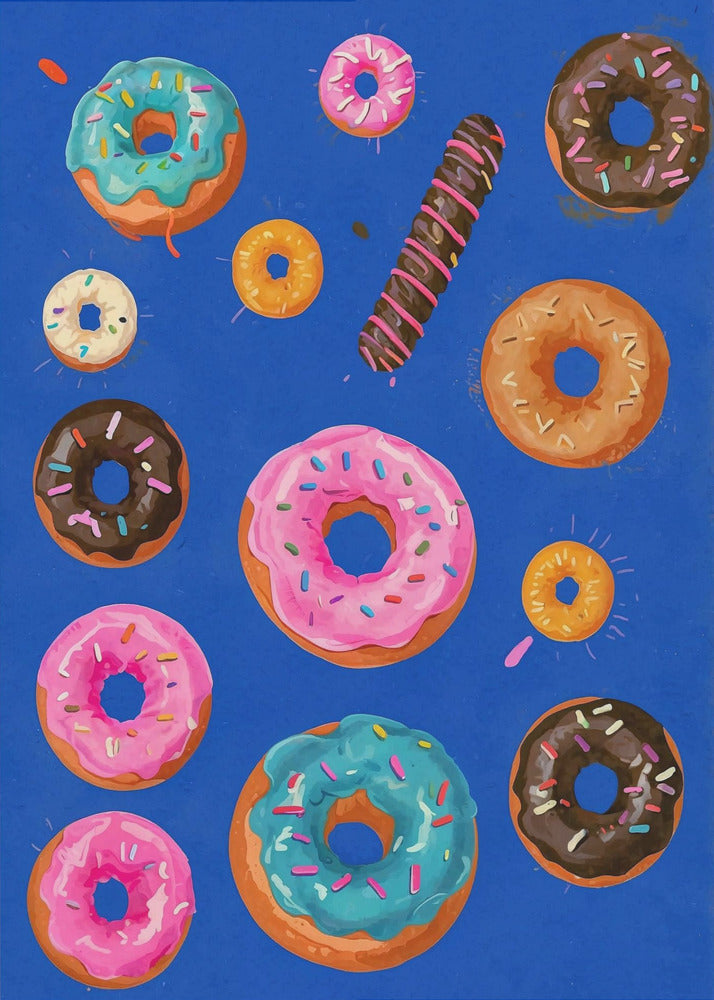 Donut Delight Leinwand | Leinwand