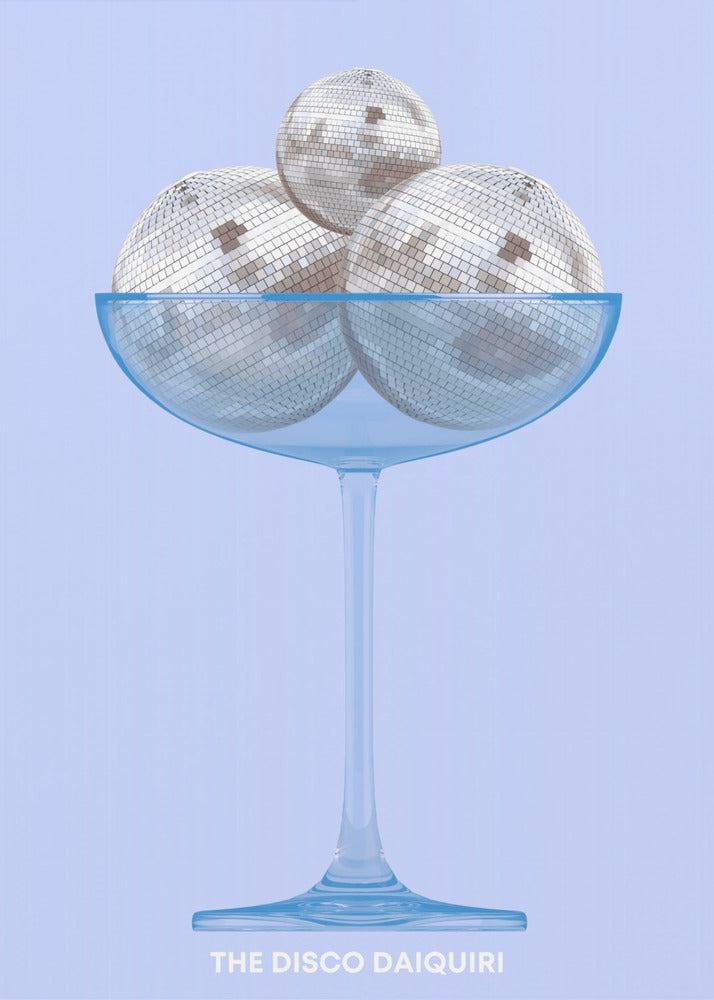 Der Disco Daiquiri | Leinwand