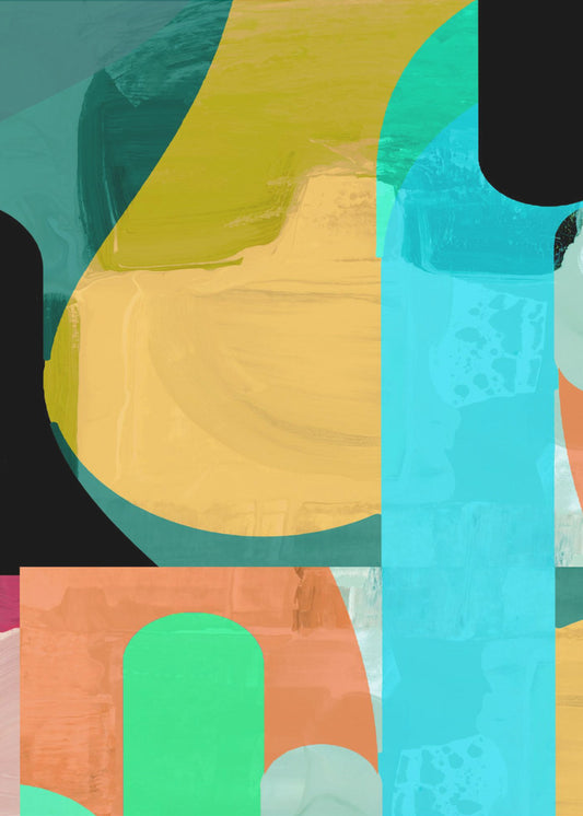 Retro-Musterspiel | Poster