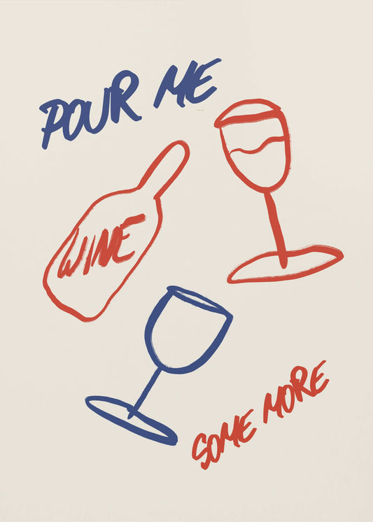 Schlucke und Kritzeleien | Poster