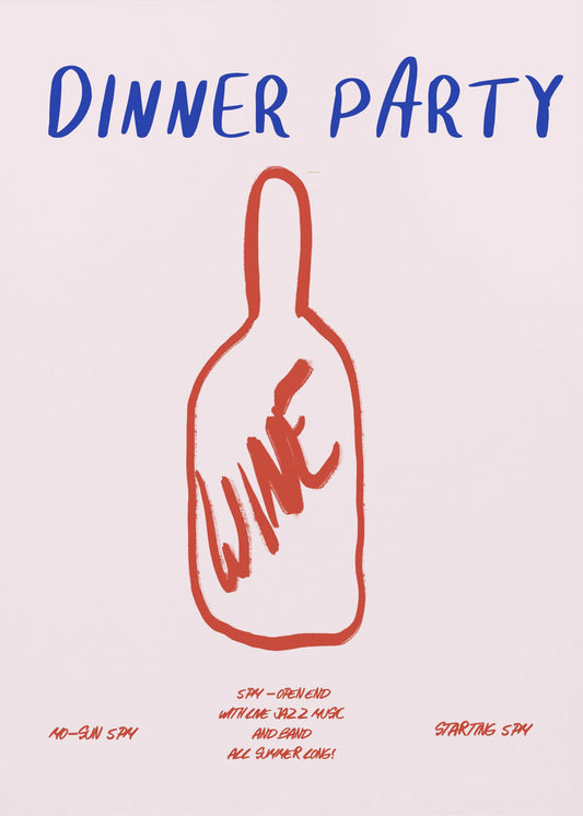 Feier zum Schlürfen und Genießen | Poster