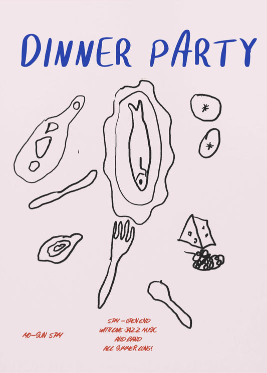 Minimalistisches Fest | Poster