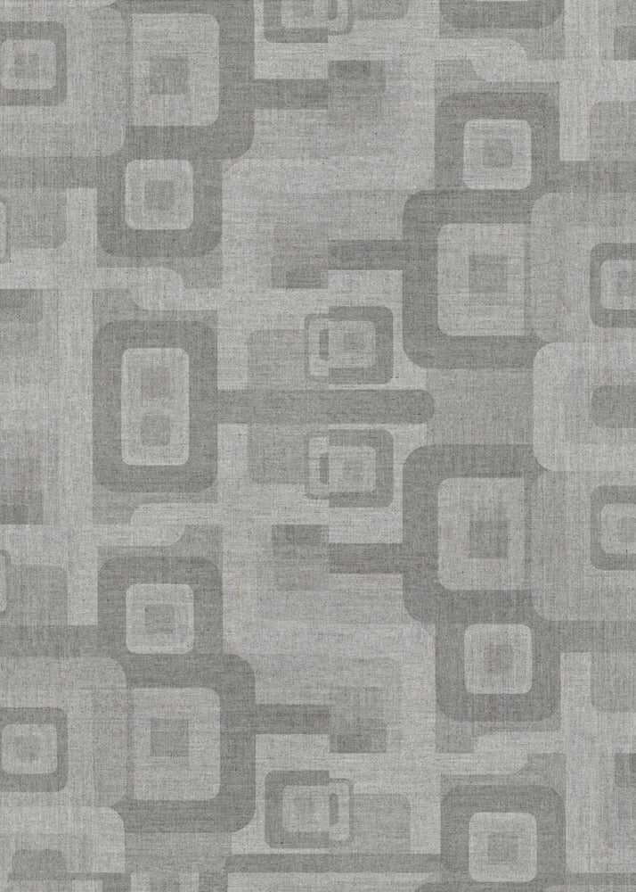 Retro Geometrischer Fluss | Leinwand