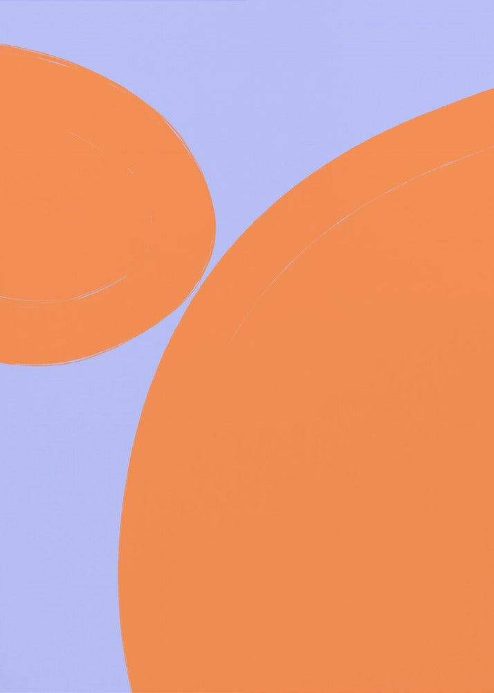 Orange Harmony Bliss | Leinwand