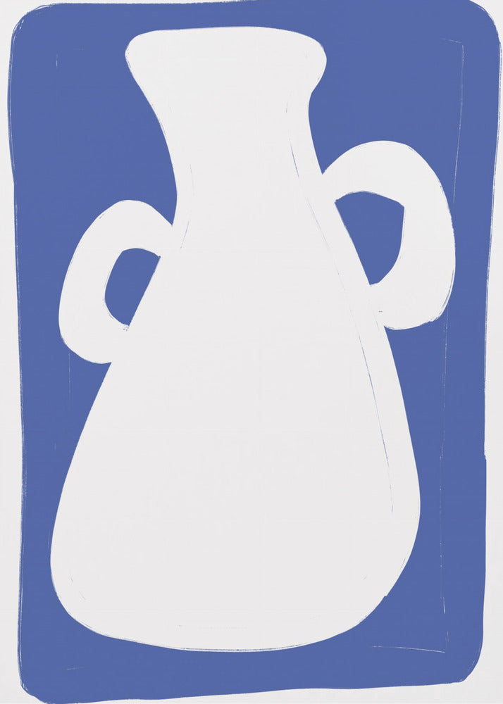 Vase mit zwei Henkeln | Leinwand