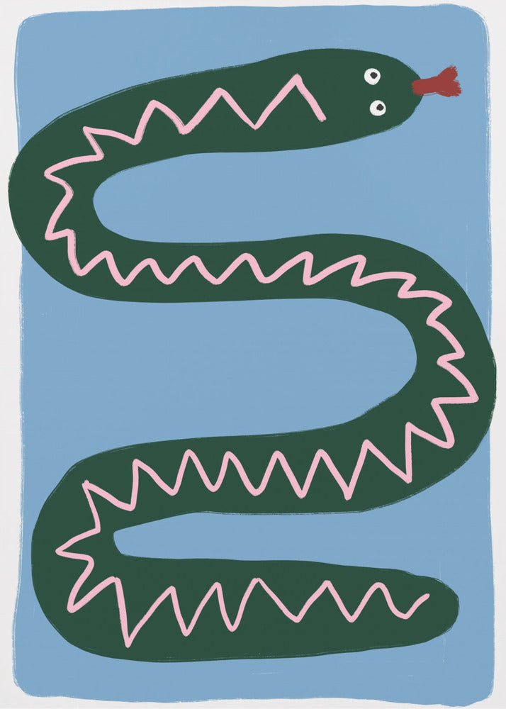 Geschichte der wackeligen Schlange | Poster